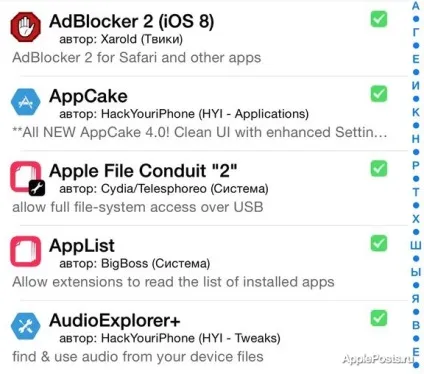 Як встановити Твік або додаток з cydia - appleposts - новини зі світу apple (Твік) Як встановити Твік або додаток з cydia - appleposts - новини зі світу apple