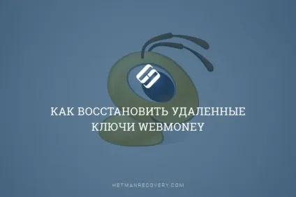Як відновити вилучені ключі і історію webmoney (ключі) Як відновити вилучені ключі і історію webmoney
