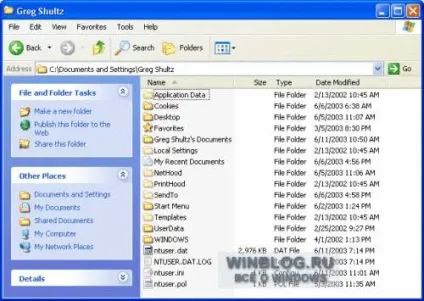 Як відновити пошкоджений профіль користувача в windows xp - статті про microsoft windows (записи) Як відновити пошкоджений профіль користувача в windows xp - статті про microsoft windows