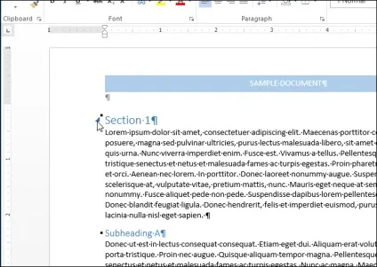 Як в word згортати і розгортати розділи документа (згортати) Як в word згортати і розгортати розділи документа