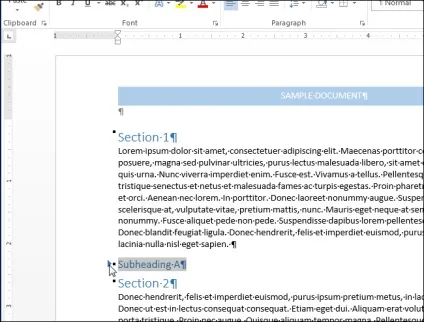 Як в word згортати і розгортати розділи документа (розділ) Як в word згортати і розгортати розділи документа