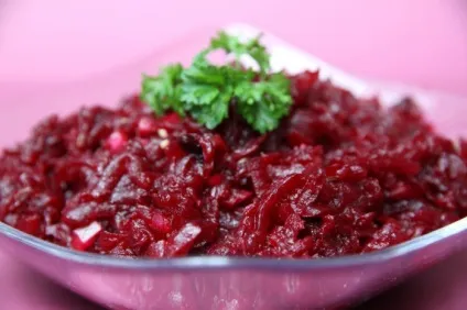 Калорійність вінегрету з маслом, рецепти салату (калорійність) Калорійність вінегрету з маслом, рецепти салату