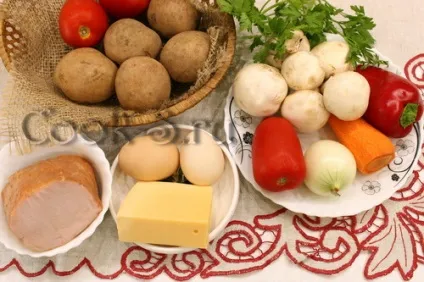 Картопляна піца - покроковий рецепт з фото, різний