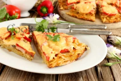 Картопляна піца - покроковий рецепт з фото, різний
