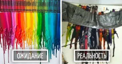 Коли вирішив щось зробити своїми руками очікування і реальність (реальність) Коли вирішив щось зробити своїми руками очікування і реальність