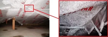 Конденсат на горищі причини появи і способи усунення