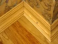 Куточок модрина, плінтус модрина осика кедр