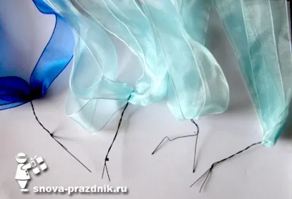 Прикраса столу квітами 1