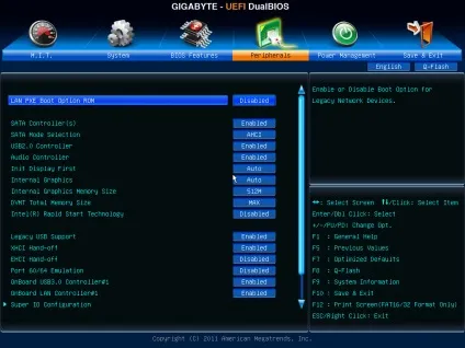 Uefi bios, як налаштувати