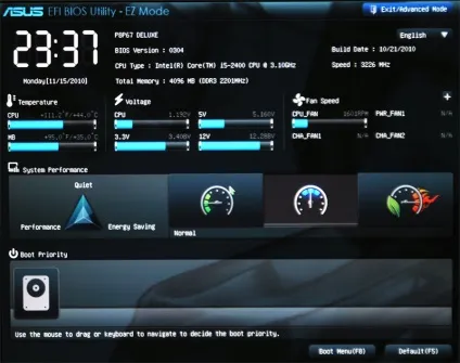 Uefi bios, як налаштувати