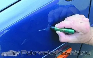 Косметичний ремонт дрібних подряпин на кузові автомобіля (подряпин) Косметичний ремонт дрібних подряпин на кузові автомобіля