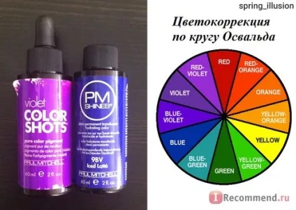 Фарба для волосся paul mitchell pm shines (нестійка, безаміачна) - «якісний тоніровочний