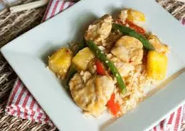 Курка з ананасами рецепти в духовці, на сковороді (ананасами) Курка з ананасами рецепти в духовці, на сковороді