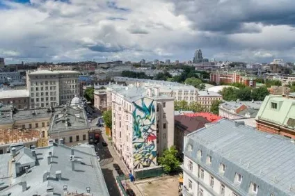 Кращі московські графіті з висоти пташиного польоту (висоти) Кращі московські графіті з висоти пташиного польоту