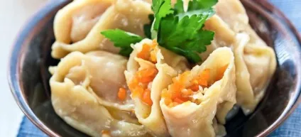 Манти з гарбузом, м'ясом, фаршем і картоплею - рецепти тесту і начинки (м'ясом) Манти з гарбузом, м'ясом, фаршем і картоплею - рецепти тесту і начинки