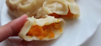 Манти з гарбузом, м'ясом, фаршем і картоплею - рецепти тесту і начинки (гарбузом) Манти з гарбузом, м'ясом, фаршем і картоплею - рецепти тесту і начинки