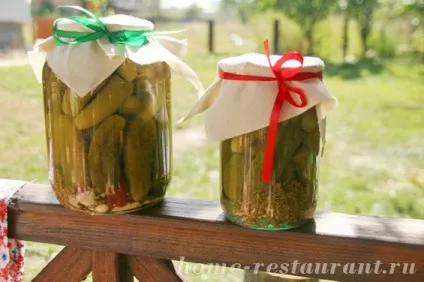 Мариновані огірки на зиму класика консервації! Домашній ресторан (консервації) Мариновані огірки на зиму класика консервації! Домашній ресторан