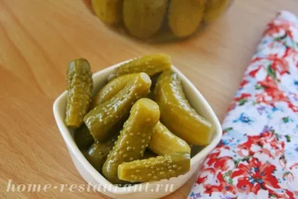 Мариновані огірки на зиму класика консервації! Домашній ресторан (зиму) Мариновані огірки на зиму класика консервації! Домашній ресторан