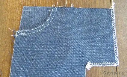 Майстер клас з пошиття джинсового спіднички для ляльки (ляльки) Майстер клас з пошиття джинсового спіднички для ляльки
