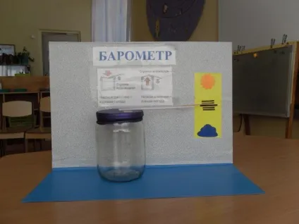 Майстер-клас «саморобний барометр»