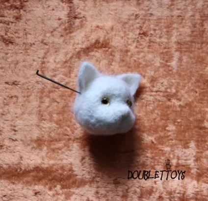 Майстер-клас валяємо милого котика - ярмарок майстрів - ручна робота, handmade (майстер-клас) Майстер-клас валяємо милого котика - ярмарок майстрів - ручна робота, handmade