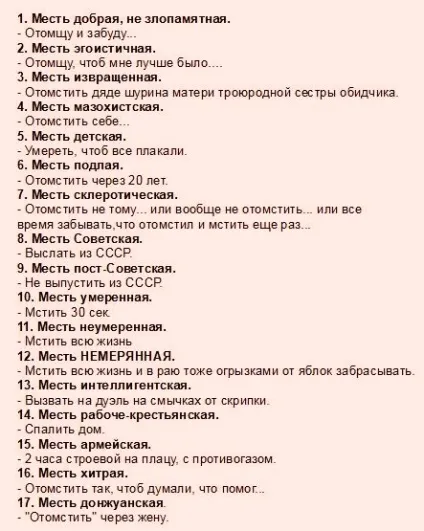 Помста дітей - подвійна біль, психологія дитячої помсти (помсти) Помста дітей - подвійна біль, психологія дитячої помсти