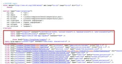 Meta name generator content joomla