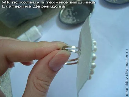 Мк по створенню кільця в техніці вишивка (вишивка) Мк по створенню кільця в техніці вишивка