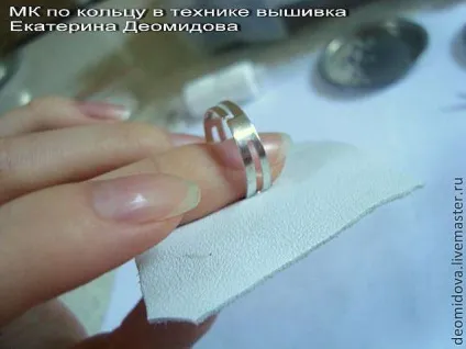 Мк по створенню кільця в техніці вишивка (створення) Мк по створенню кільця в техніці вишивка