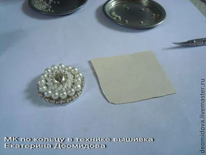 Мк по створенню кільця в техніці вишивка (кільця) Мк по створенню кільця в техніці вишивка