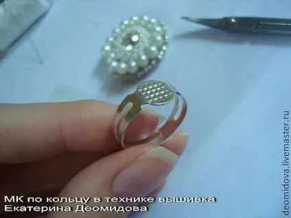 Мк по створенню кільця в техніці вишивка (кільця) Мк по створенню кільця в техніці вишивка