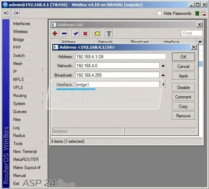 Mikrotik bridge