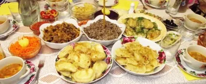 Моє меню на святий вечір (меню) Моє меню на святий вечір