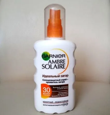 Мої улюблені засоби для ідеального засмаги - garnier ambre solaire ідеальний загар cолнцезащітний (молочко) Мої улюблені засоби для ідеального засмаги - garnier ambre solaire ідеальний загар cолнцезащітний
