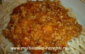 М'ясна підлива з фаршу в томаті