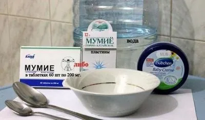 Муміє від розтяжок в таблетках