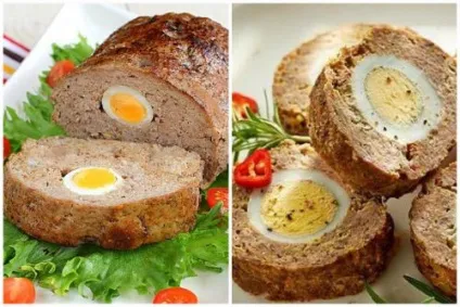 М'ясний рулет з начінкой- кращі рецепти приготування