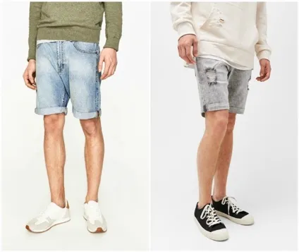 Чоловічі шорти 2017 року модні тренди, men - s outfits (чоловічі шорти 2017 року літо модні мода моделі тенденції тренд джинсові фото) Чоловічі шорти 2017 року модні тренди, men - s outfits