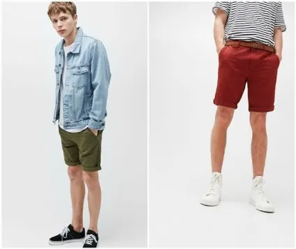 Чоловічі шорти 2017 року модні тренди, men - s outfits (чоловічі шорти 2017 року літо модні мода моделі тенденції тренд джинсові фото) Чоловічі шорти 2017 року модні тренди, men - s outfits