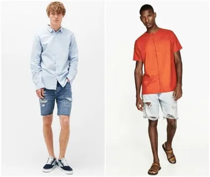 Чоловічі шорти 2017 року модні тренди, men - s outfits (чоловічі шорти 2017 року літо модні мода моделі тенденції тренд джинсові фото) Чоловічі шорти 2017 року модні тренди, men - s outfits