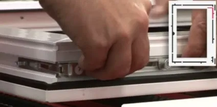 Установка фурнітури на пластикові вікна-зроби сам (верхній кутовий перемикач) Установка фурнітури на пластикові вікна-зроби сам