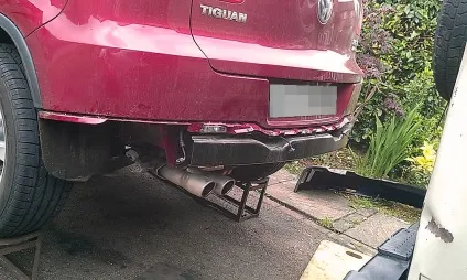 Встановлюємо фаркоп на vw tiguan
