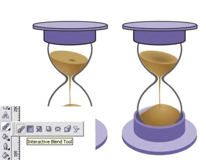 Уроки corel draw малюємо пісочний годинник (corel) Уроки corel draw малюємо пісочний годинник