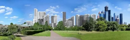 Хмарочоси замість млинів (млинів) Хмарочоси замість млинів