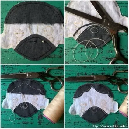 Незвичайні плоскі іграшки з тканини (тканини) Незвичайні плоскі іграшки з тканини