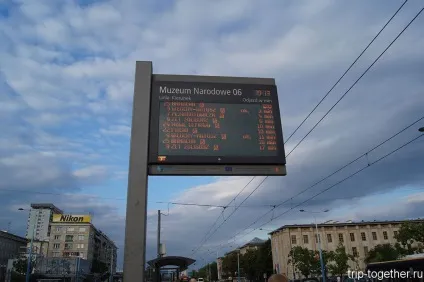 Громадський транспорт варшави для туристів (краківське передмісті) Громадський транспорт варшави для туристів