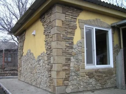 Облицювання дачного будинку вибір матеріалів