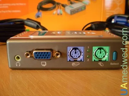 Огляд kvm switch d-link kvm-121