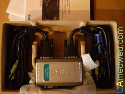 Огляд kvm switch d-link kvm-121