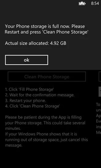 Очистити пам'ять windows phone - shrink storage (storage) Очистити пам'ять windows phone - shrink storage